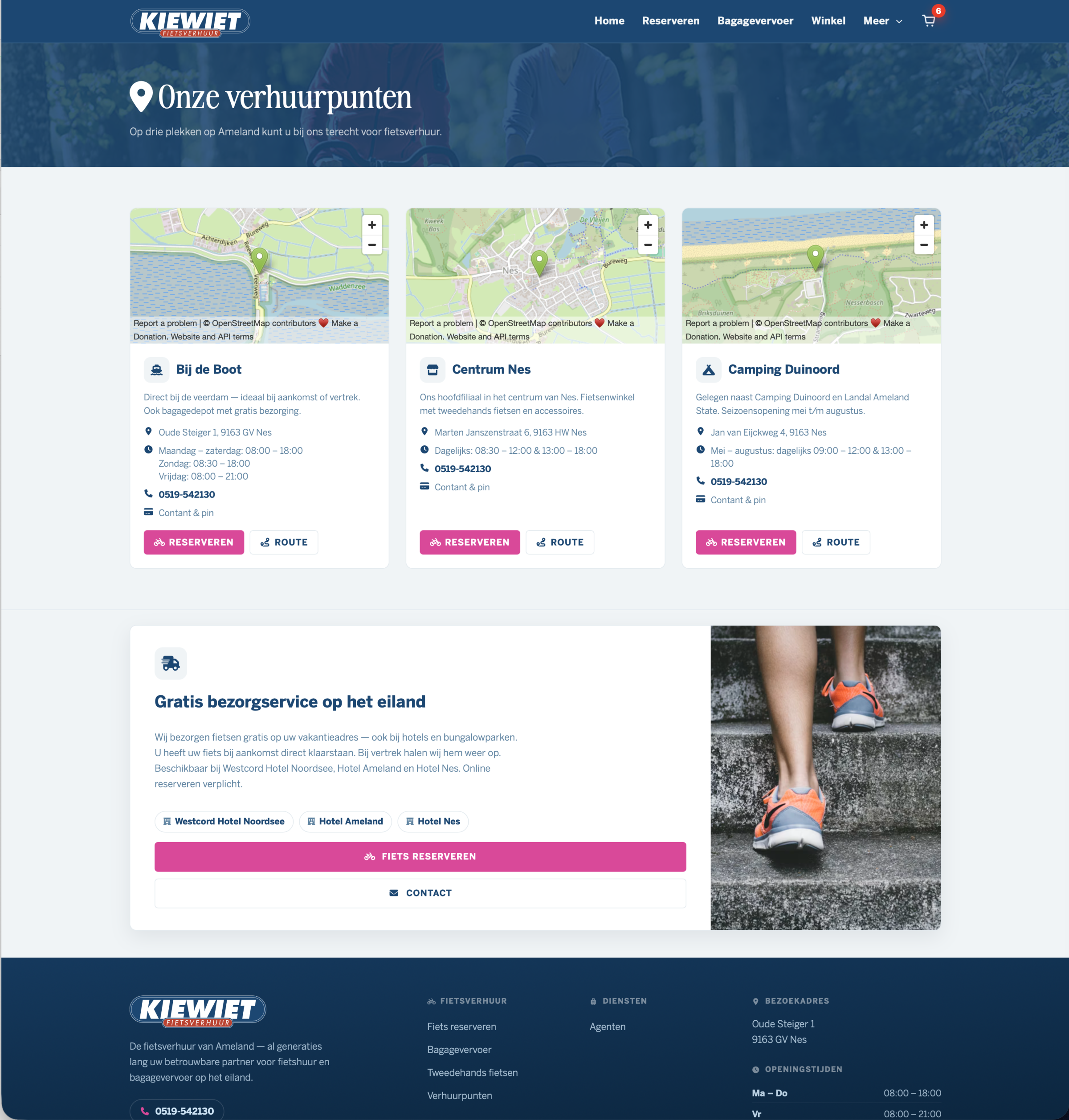 Kiewiet Booking System, Store & Luggage Transport — image 6