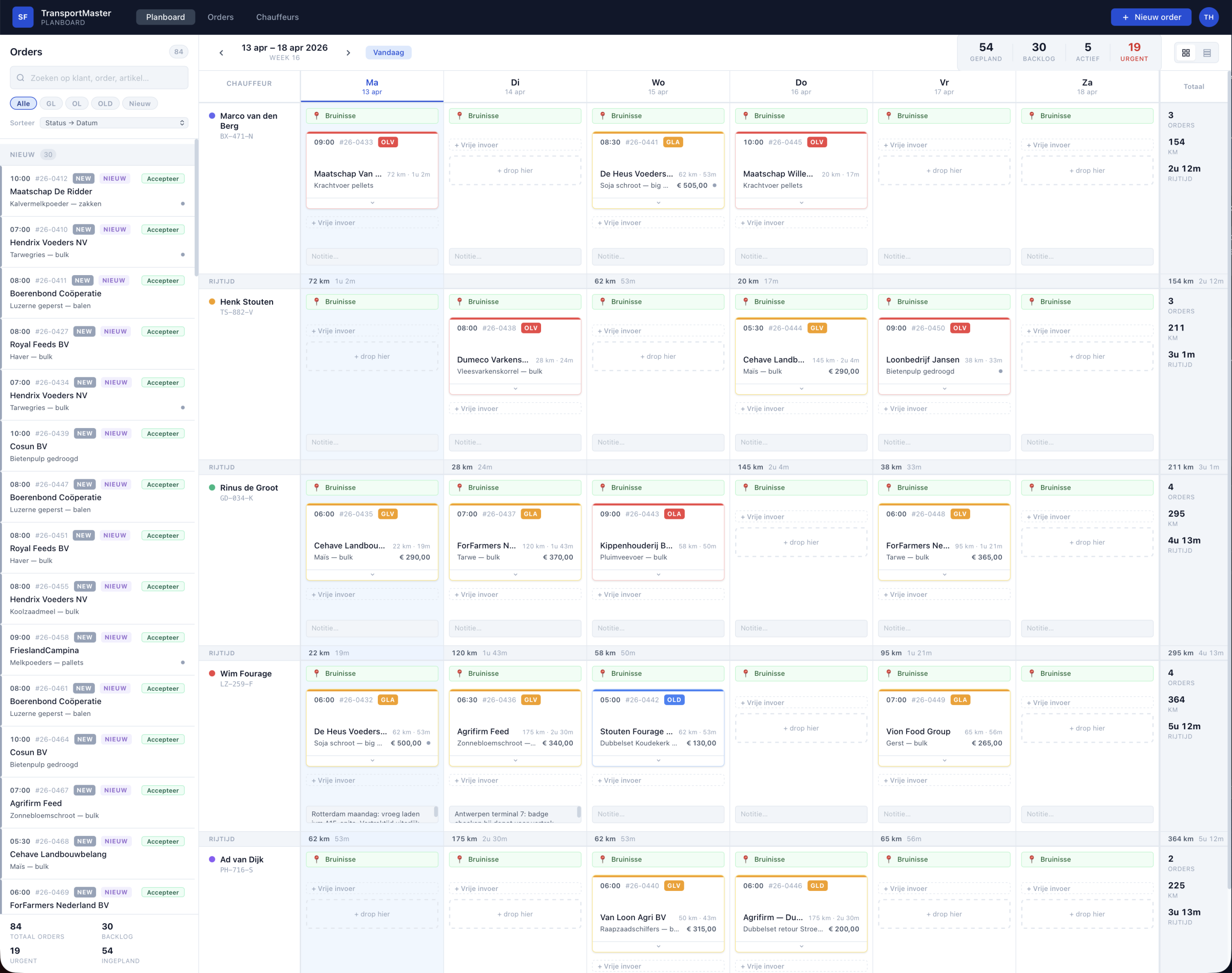 Planboard Freight Logistics