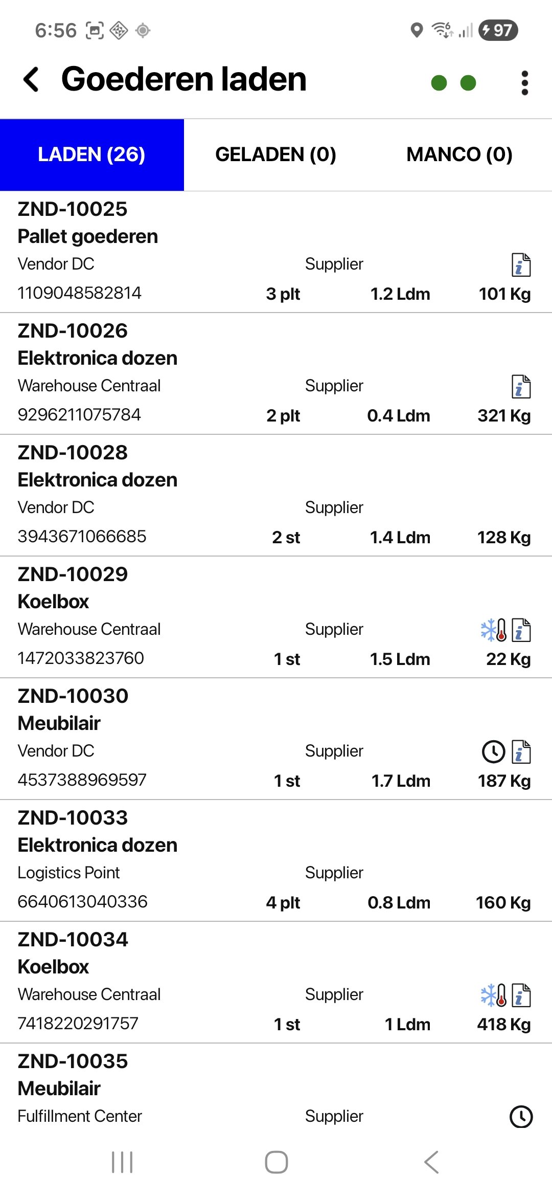 Transporter Mobile Application — image 1